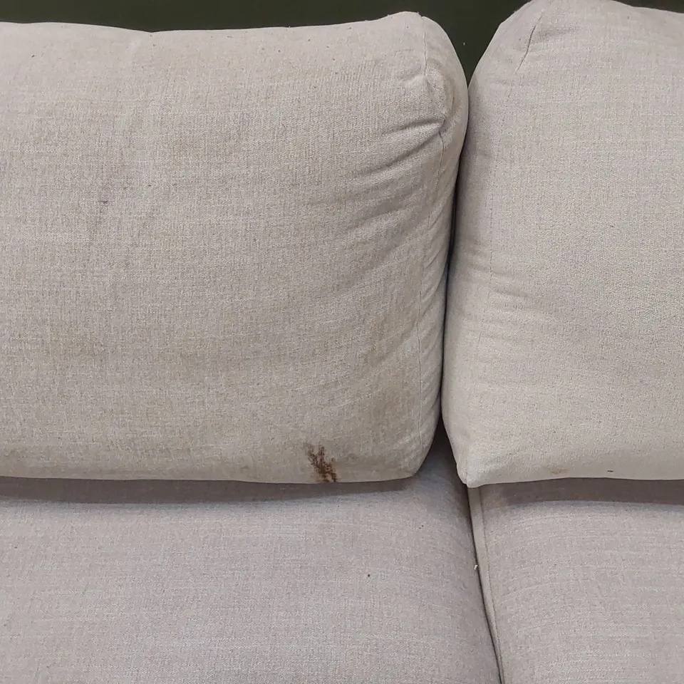 QUALITY DESIGNER 3 SEATER UPHOLSTERED SOFA