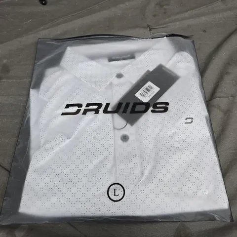 BAGGED DRUIDS ALPHA POLO - SIZE LARGE