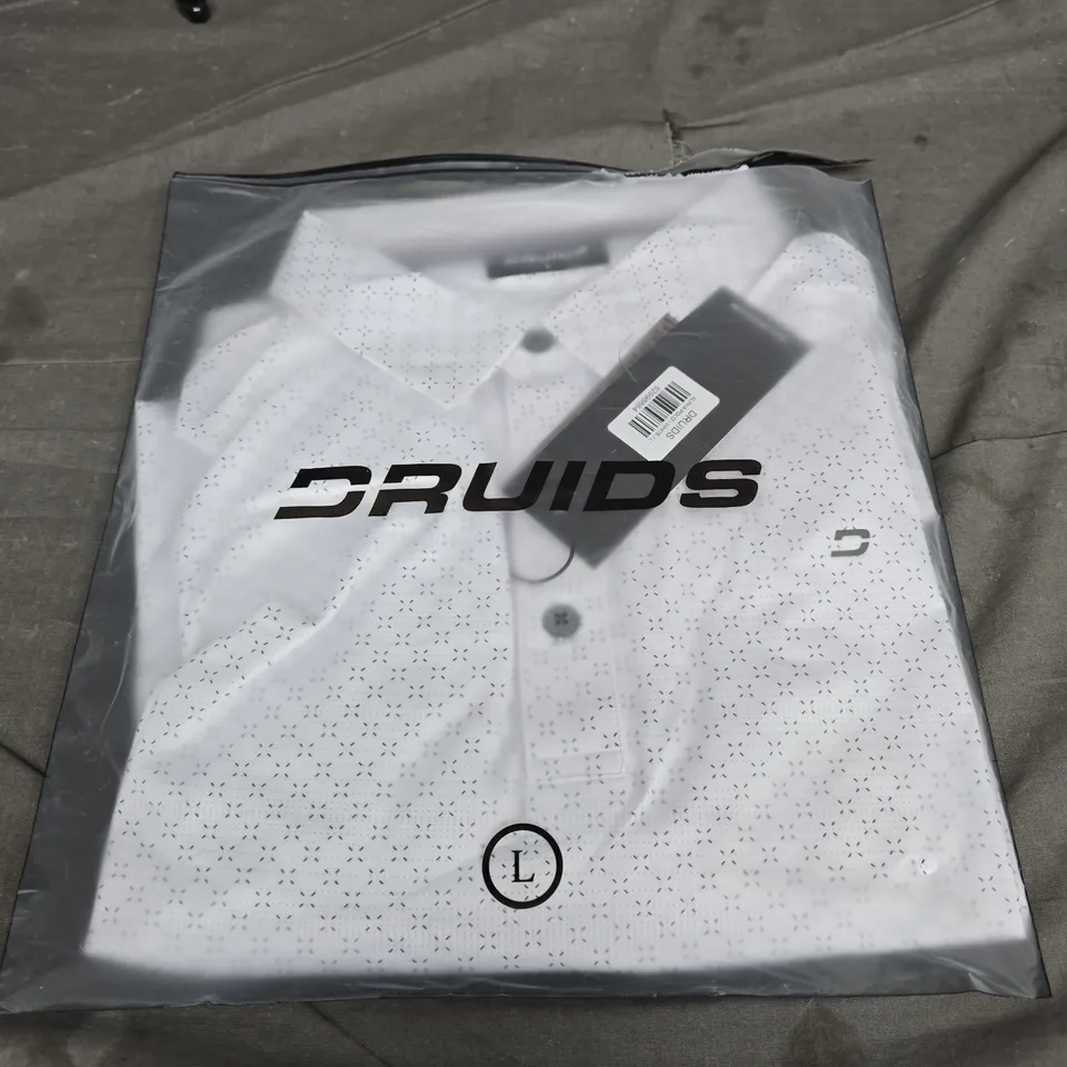 BAGGED DRUIDS ALPHA POLO - SIZE LARGE