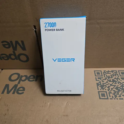 VEGER 27000MAH POWER BANK MODEL:V2708 BOXED