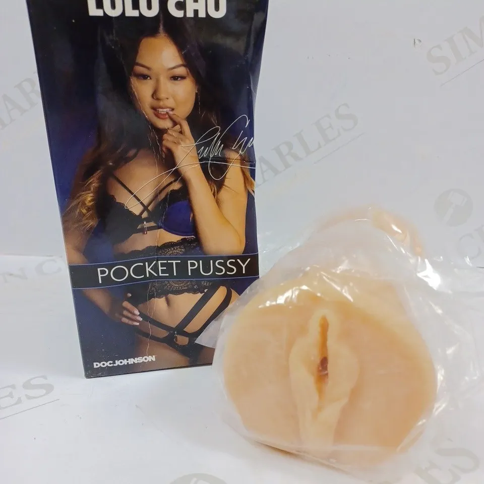 BOXED SIGNATURE STROKERS LULU CHU POCKET PUSSY 