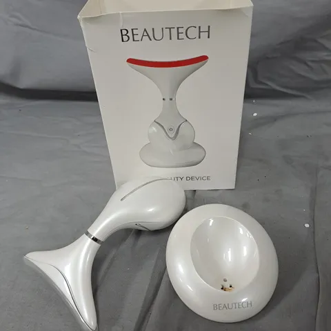 BEAUTECH BEAUTY DEVICE - WHITE HANDHELD NECK MASSAGER 
