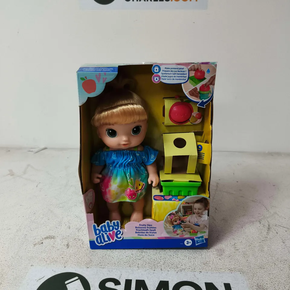 BABY ALIVE DOLL WITH ACCESSORIES – BOXED
