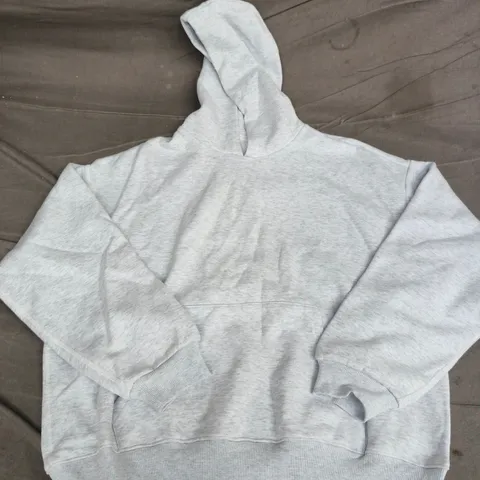 SKIMS CLASSIC PULLOVER HOODIE IN GREY - XL