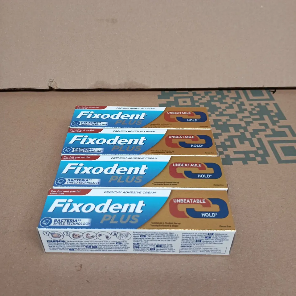 TOTE OF APPROXIMATELY 10 ASSORTED ITEMS INCLUDING FIXODENT PLUS PREMIUM ADHESIVE CREAM, THYROID TSH RAPID TEST CASSETTE AND HCG PREGNANCY TEST STRIP