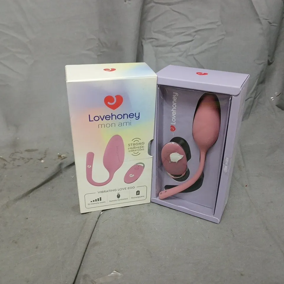 BOXED LOVEHONEY MON AMI VIBRATING LOVE EGG