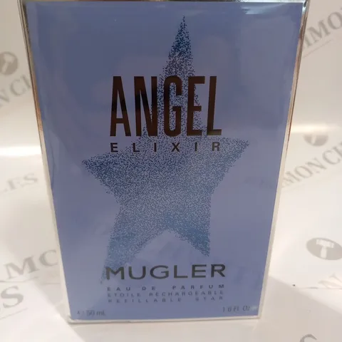BOXED AND SEALED ANGEL ELIXIR MUGLER EAU DE PARFUM 50ML