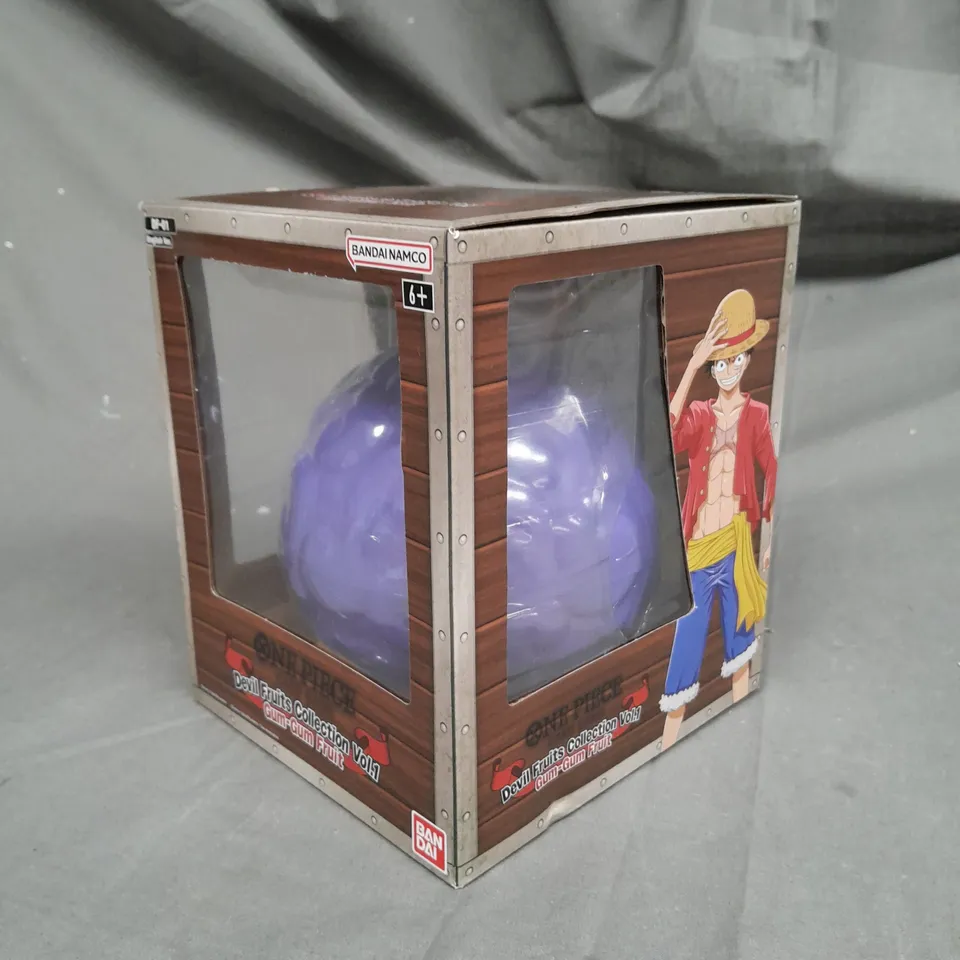 BOXED ONE PIECE DEVIL FRUITS COLLECTION VOL:1 - GUM-GUM FRUIT