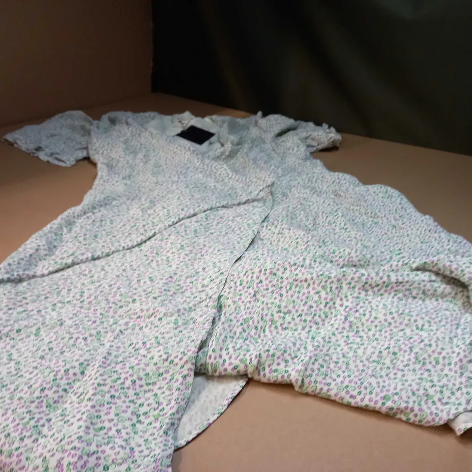 WHISTLES ENGLISH GARDEN DITSY DRESS - SIZE 14