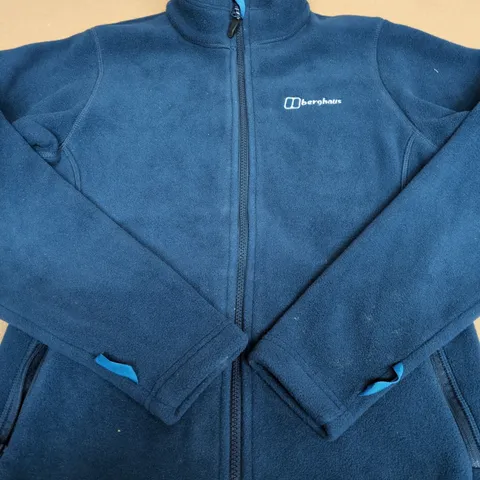 BERGHAUS FLEECE JACKET – BLUE - SIZE 8