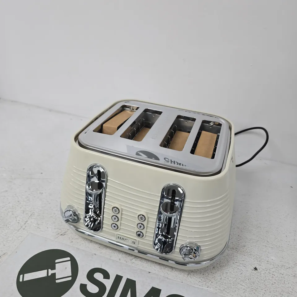 HADEN 4-SLICE TOASTER – CREAM
