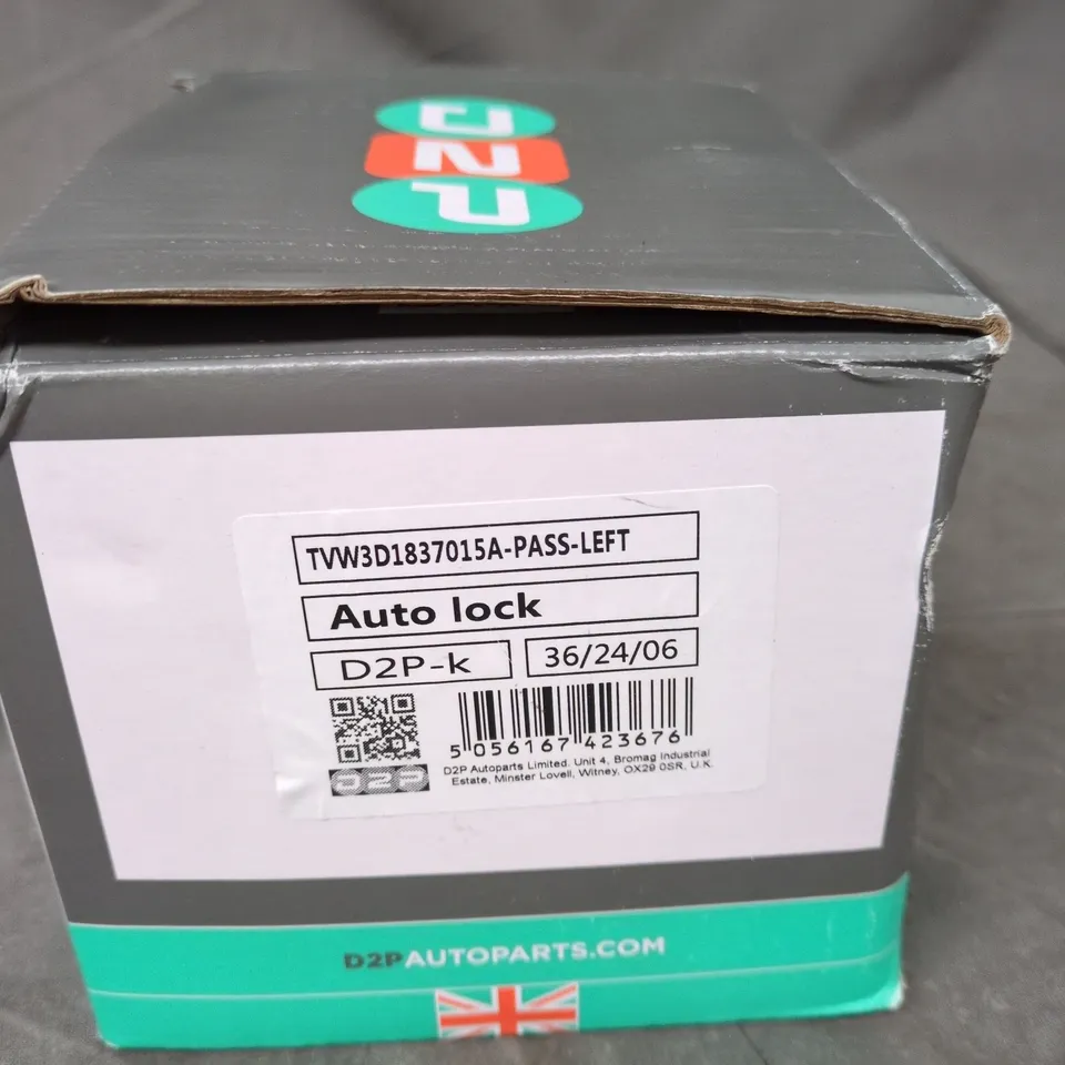 D2P AUTOPARTS CAR DOOR LOCK ACTUATOR - AUTO LOCK, LEFT-HAND PASSENGER-SIDE (PASS-LEFT)