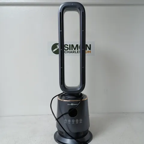 BLISS AND BEYOND 2-IN-1 DIGITAL BLADELESS TOWER FAN UNBOXED