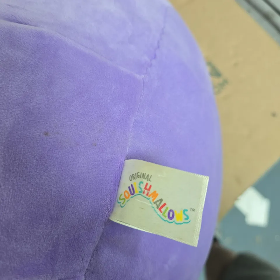 SQUISHMALLOWS PLUSH TOY – PURPLE ROUND CHARACTER (ORIGINAL TAG)