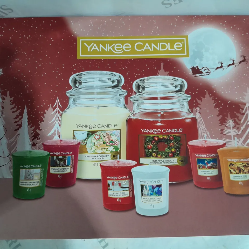 YANKEE CANDLE 8 PART GIFT SET 