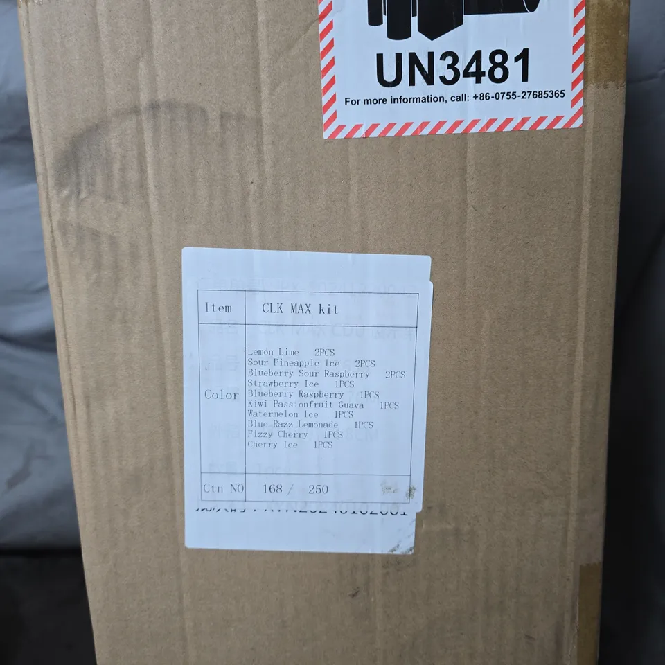 INNOKIN CLK MAX KIT TO INCLUDE DISPLAY CASE WITH ASSORTED FLAVOURED PRODUCTS BOXED