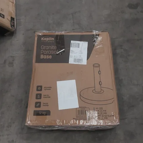 BOXED KEPLIN GRANITE PARASOL BASE 