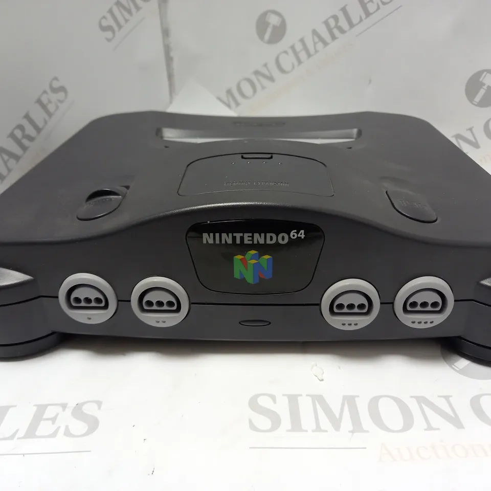 BOXED NINTENDO 64 WITH 3 GAMES