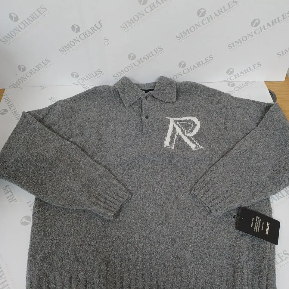 REPRESENT INITIAL BOUCLE POLO SIZE S