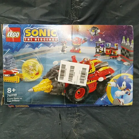 BOXED LEGO SONIC THE HEDGEHOG SUPER SONIC VS EGG DRILLSTER - 76999