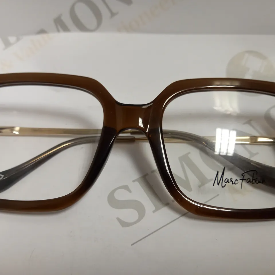 MARC FABIEN SQUARE BROWN FASHION GLASSES