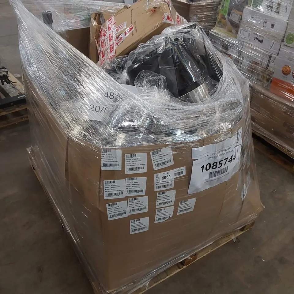 PALLET OF APPROXIMATELY 23 UNPROCESSED RAW RETURN HOUSEHOLD AND ELECTRICAL GOODS TO INCLUDE;