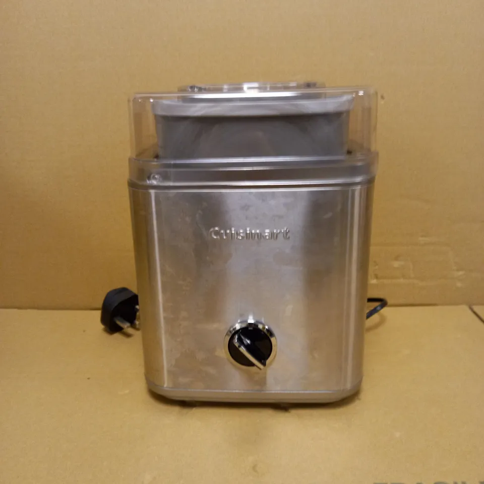 CUISINART ICE CREAM DELUXE