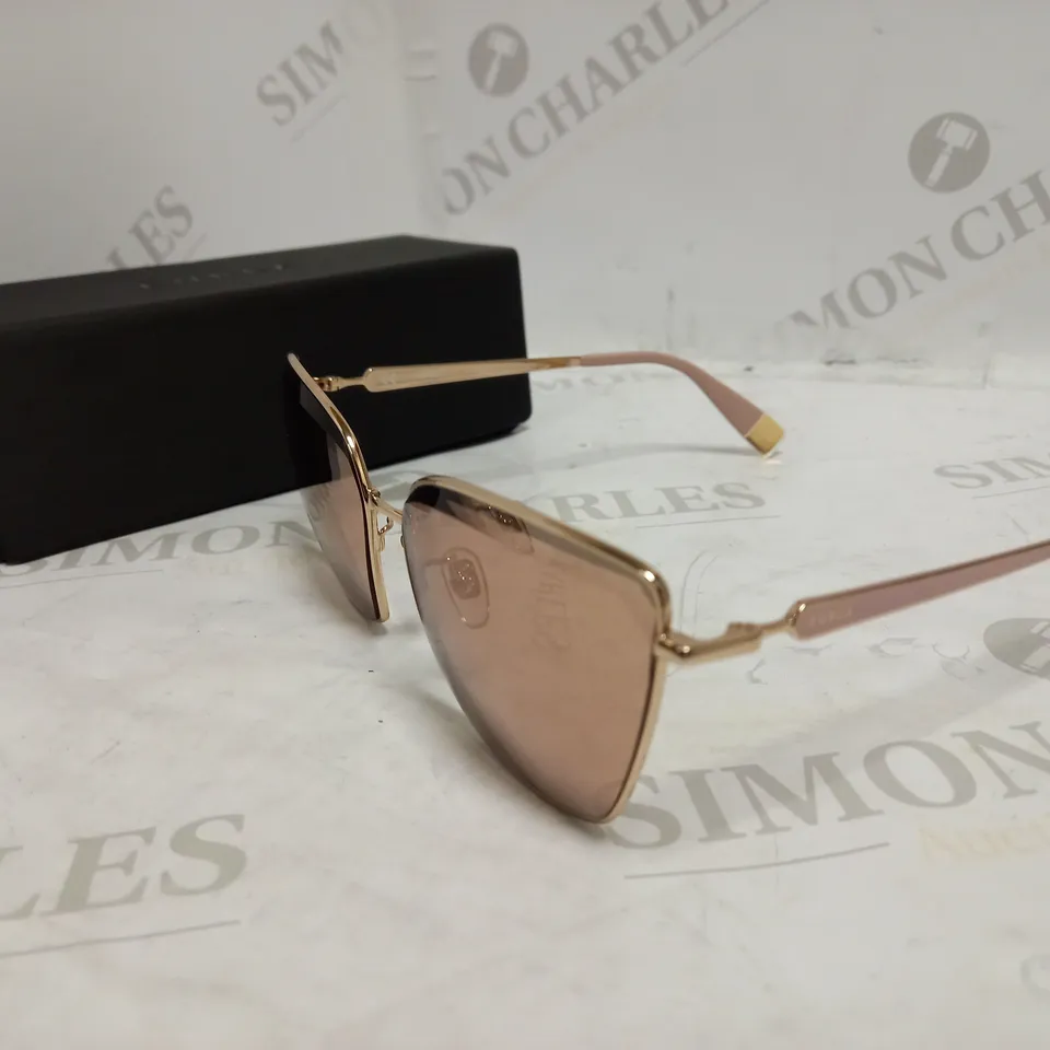 FURLA ROSE GOLD SQUARE SUNGLASSES RRP £165