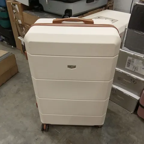 MEDIUM SUITCASE CREAM & BLACK