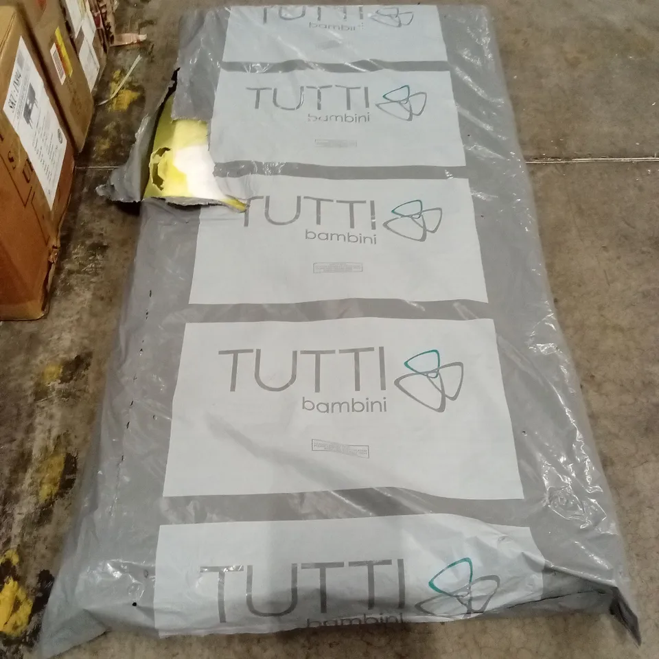 BAGGED TUTTI BAMBINI COT BED MATTRESS - 70 x 140cm