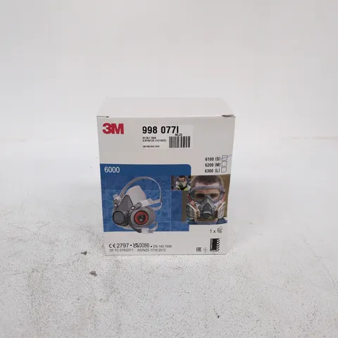 3M 6000 SERIES HALF MASK RESPIRATOR – BOXED SMALL