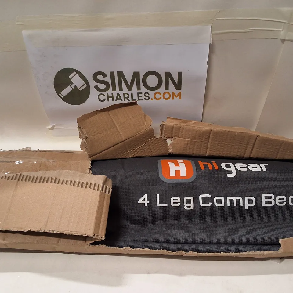 HI GEAR 4-LEG CAMP BED