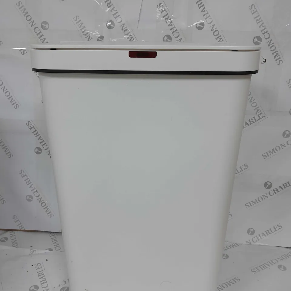 BOXED TOWER 50 LITRE SENSOR BIN IN WHITE RRP £49.99