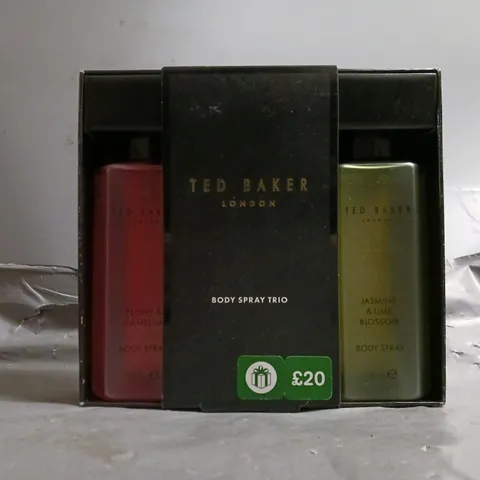 TED BAKER BODY SPRAY TRIO