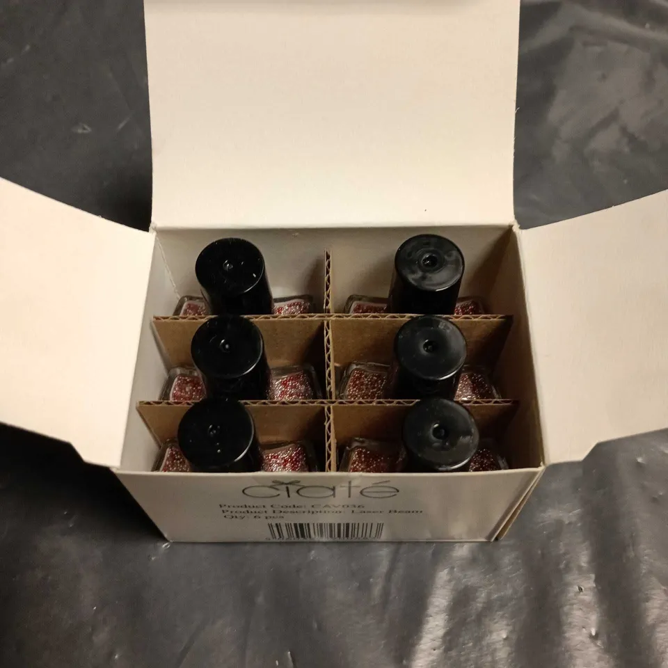 APPROXIMATELY 100 CIATÉ CAVIAR MINI PEARLS NAIL DECORATIONS - LASER BEAM 