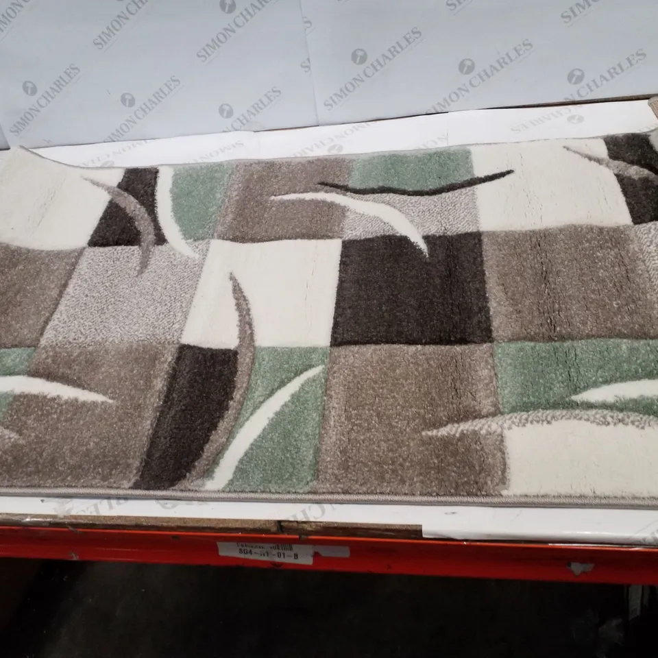 BRAND NEW PACO HOME LARA SV 235 RUG I TURQUOISE - 60×110CM