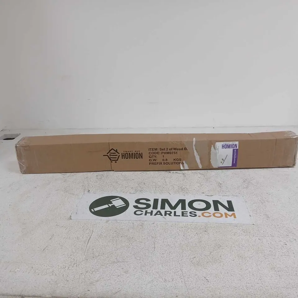 SMART BUY HOMION SET OF 2 WEED BRUSHES GREEN BOXED