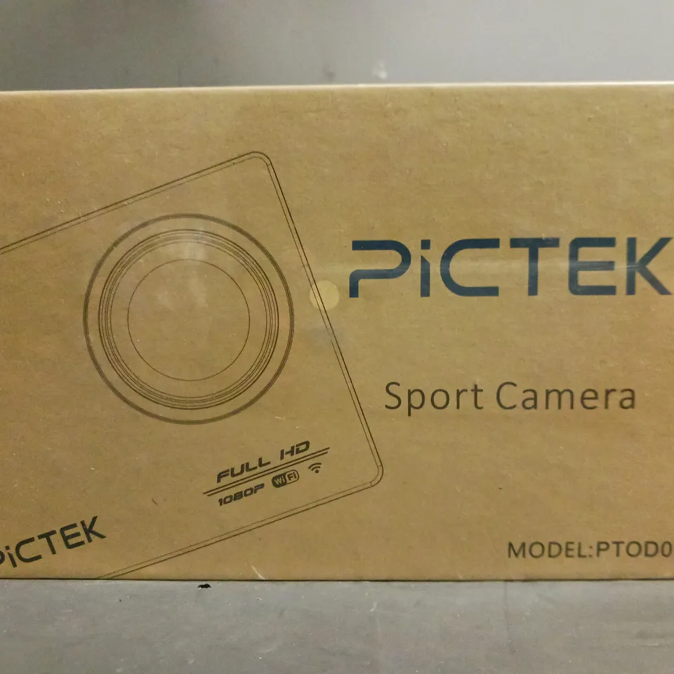 BOXED AND SEALED PICTEK PTOD001B SPORT CAMERA