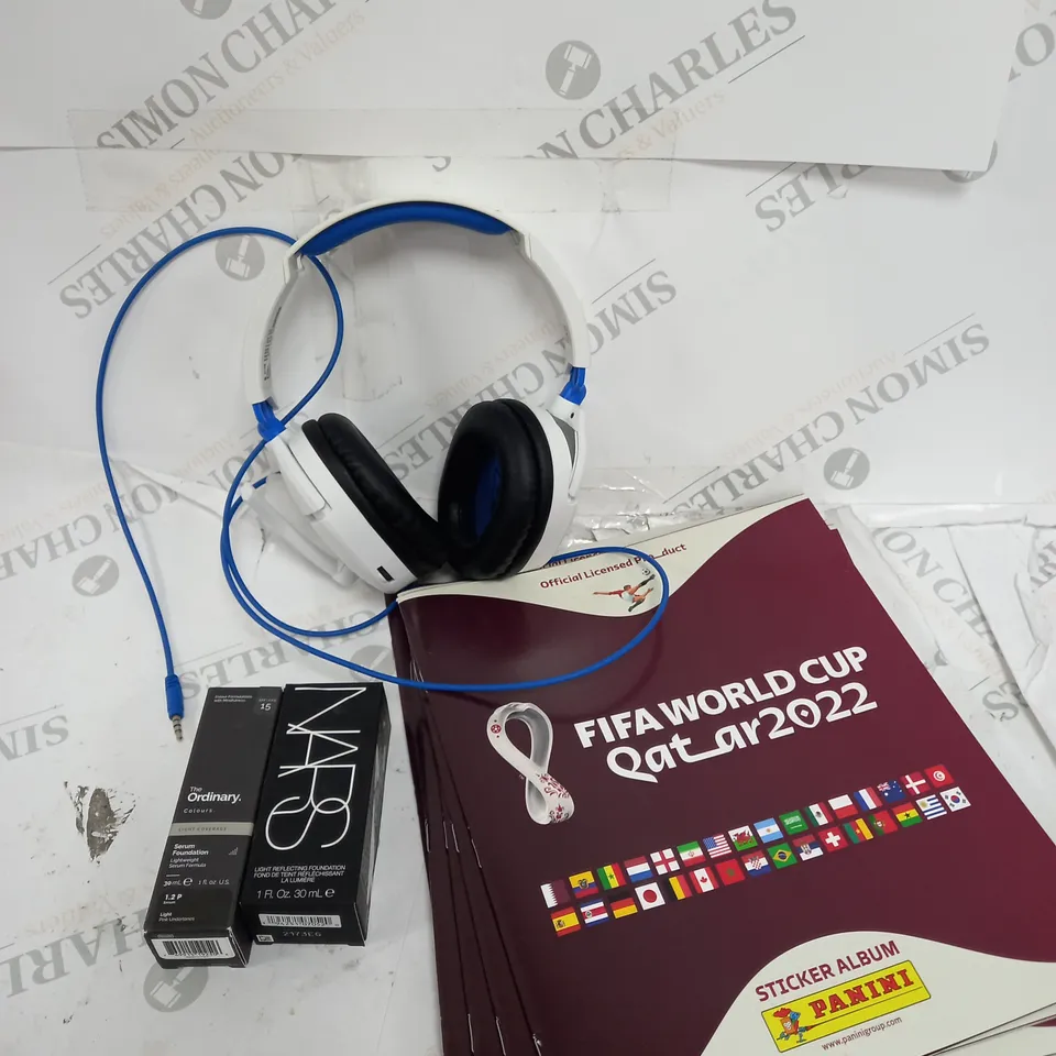 FIFA WORLD CUP STICKER ALBUMS , FOUNDATION AND HEADSET