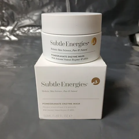 SUBTLE ENERGIES POMEGRANATE ENZYME MASK - 50ML