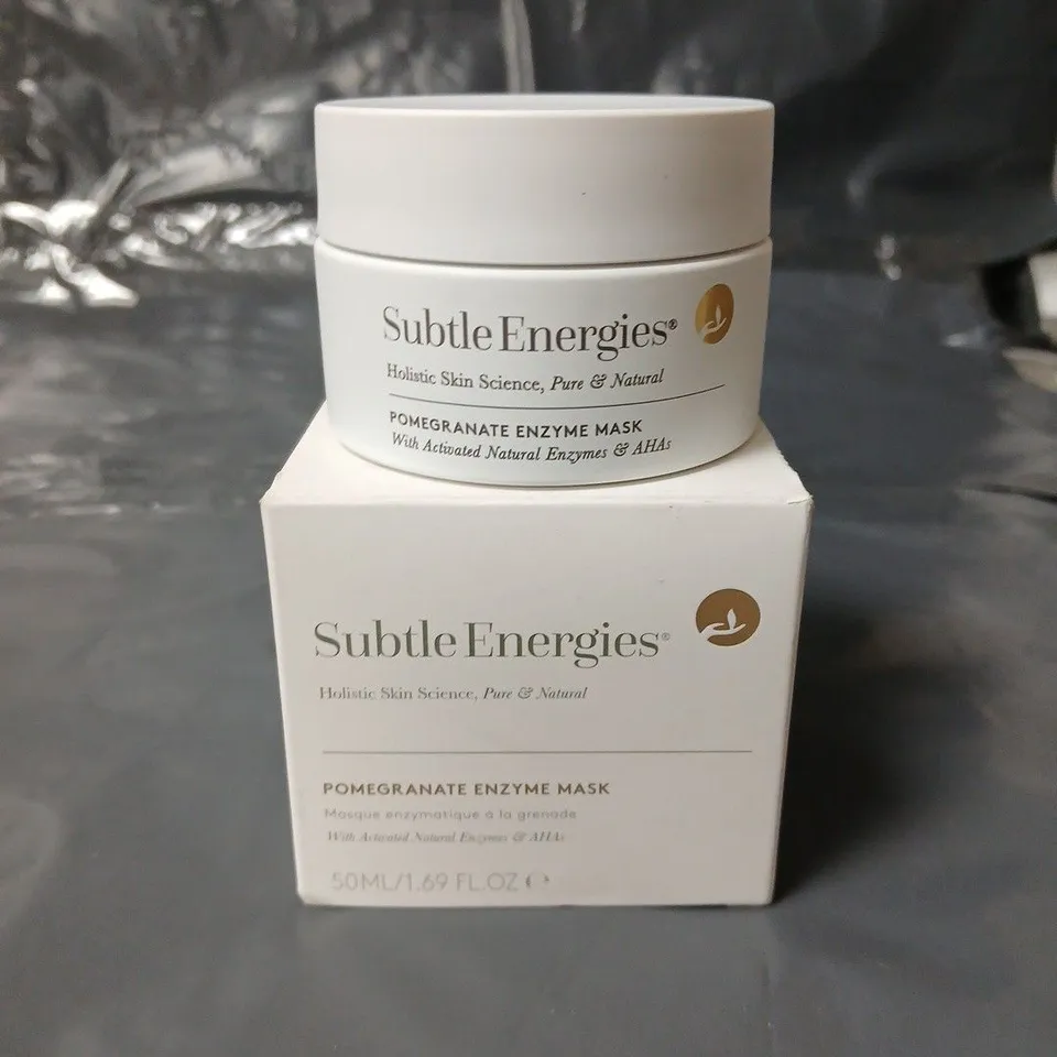 SUBTLE ENERGIES POMEGRANATE ENZYME MASK - 50ML