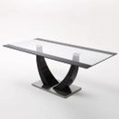 BRANC NEW BOXED TAVOLO GLASS TABLE 200×76×100CM (3 BOXES)