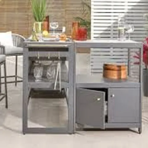 BOXED DANETTI PALM OUTDOOR KITCHEN - GREY