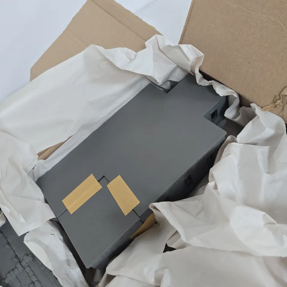 GREY PLASTIC MODEL BUILDING PARTS