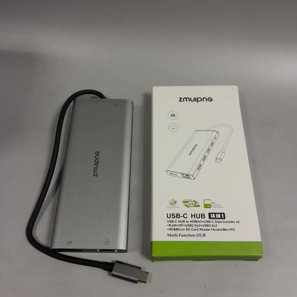 BOXED ZMUIPNG USB-C HUB 