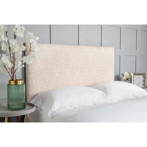 BOXED BRUCIE UPHOLSTERED HEADBOARD