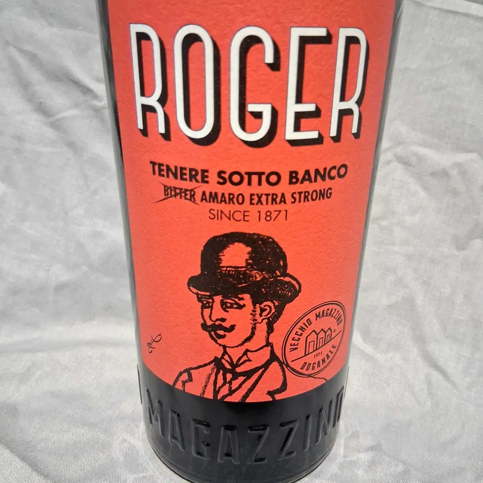 ROGER 1871 BITTER AMARO EXTRA STRONG – 70 CL BOTTLE