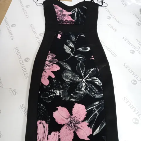 WOMENS FLORAL PATTERN OCCASSIONAL DRESS SIZE 8