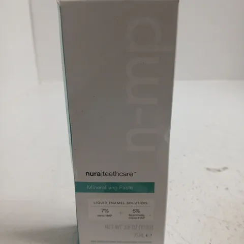 NURA TEETHCARE MINERALISING PASTE - LIQUID ENAMEL SOLUTION, 75 ML (BOXED)