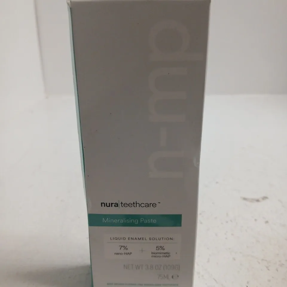 NURA TEETHCARE MINERALISING PASTE - LIQUID ENAMEL SOLUTION, 75 ML (BOXED)
